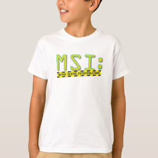Officiell MSI: Logotypen lurar utslagsplatsen Tee Shirt