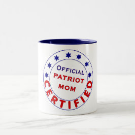 Officiell mugg för auktoriseradpatriotmamma