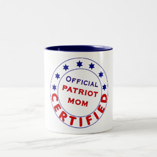Officiell mugg för auktoriseradpatriotmamma
