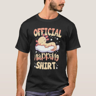 Officiell Na i Älskare i Sleeping Axolotl Pajama T Shirt