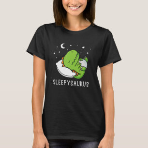 Officiell Napping Shirt Sleepysaurus Älskare T