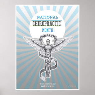 Officiell: National Chiropraktic Month Poster