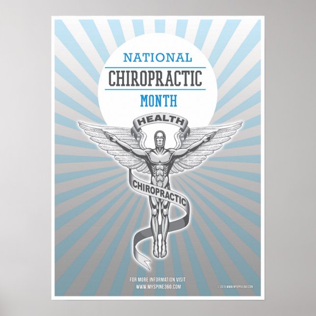 Officiell: National Chiropraktic Month Poster (Framsidan)