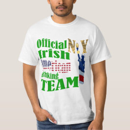 Officiell New York Irish American drink Team T-shirt