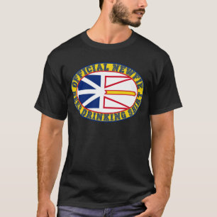 Officiell Newfie öl som dricker skjortan T-shirt