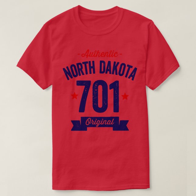 Officiell nord-kod för område 701 t shirt (Design framsida)