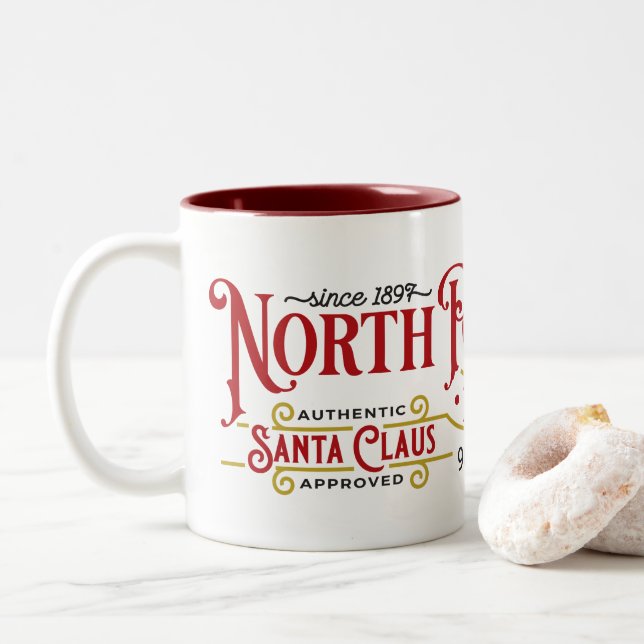 Officiell North Pole Trading Company mugg (Med munk)