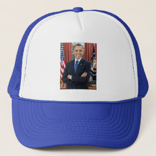 Officiell Oval Office Porträtt president Obama Keps