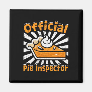 Officiell Paj Kommissarie Funny Thanksgiving Pumpk Magnet