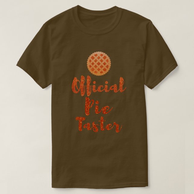 Officiell Paj Taster Thanksgiving T Shirt (Design framsida)