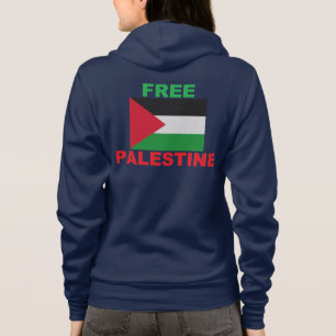 Officiell: Palestinafritt Gaza Palestina-Flagga T Shirt