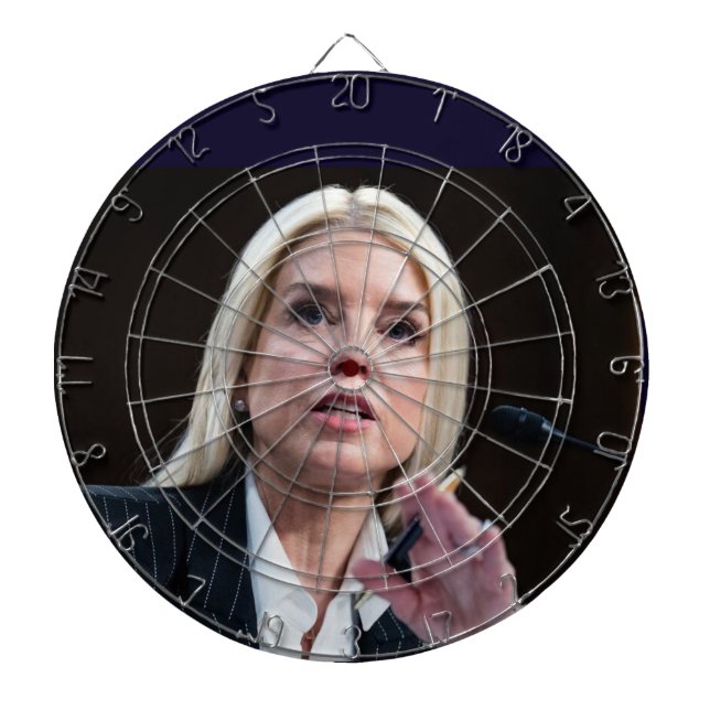 officiell pam bondi darttavla (Framsidan)