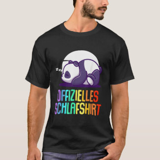 Officiell Panda Panda Björn Sömn T Shirt