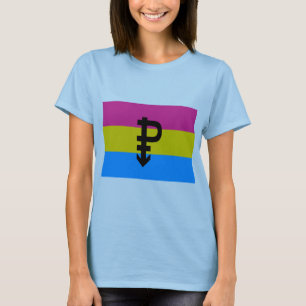 OFFICIELL PANSEXUAL PRIDEFLAGGA TRÖJA