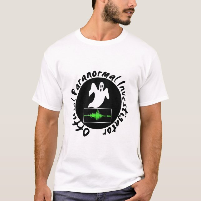 Officiell paranormal utredareT-tröja T-shirt (Framsida)