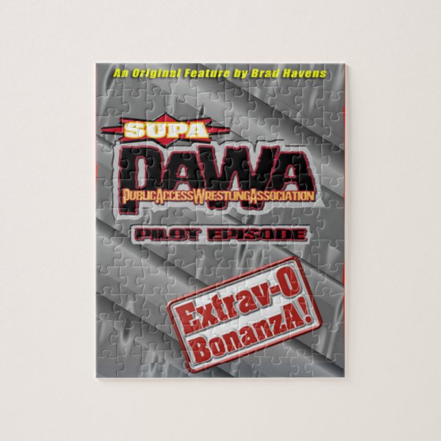 Officiell PAWA Extrav-O-Bonanza!!!!!! Poster på en Pussel (Vertikal)
