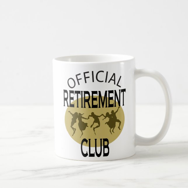Officiell pensionklubb kaffemugg (Höger)