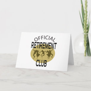 Officiell pensionklubb kort
