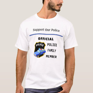 Officiell-polisfamiljen  t shirt