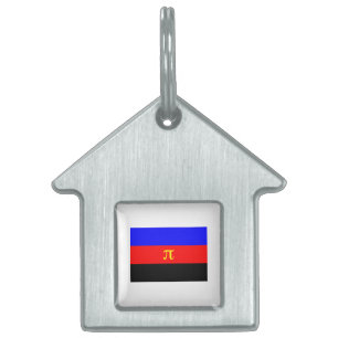 OFFICIELL POLYAMORÖS PRIDFLAGGA -.png ID-bricka Husdjur