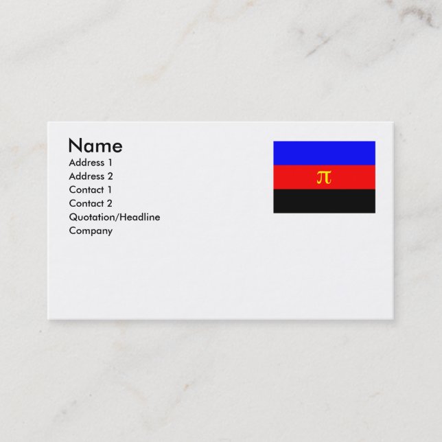 OFFICIELL POLYAMORÖS PRIDFLAGGA -.png Visitkort (Framsida)