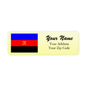 OFFICIELL POLYAMORY PRIDE FLAGGA -.png Returadress Etikett