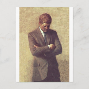 Officiell Porträtt John F. Kennedy Vykort