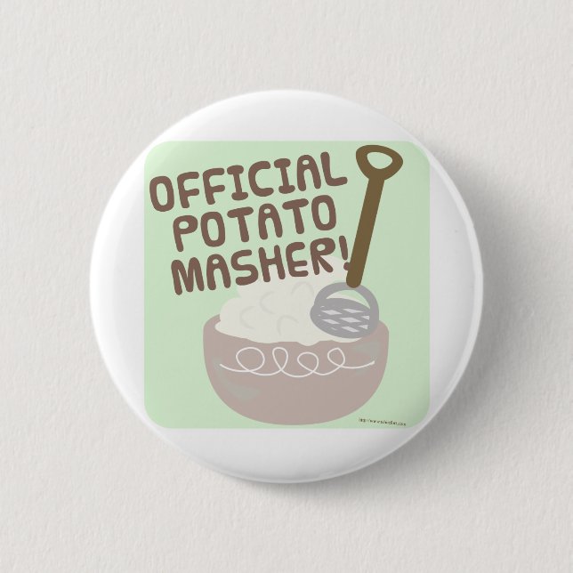 Officiell Potato Masher Knapp (Framsida)