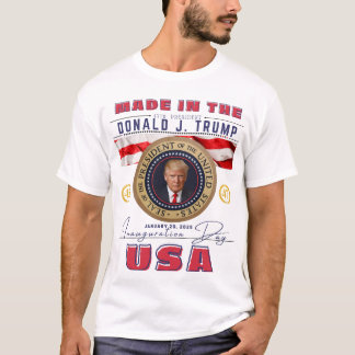 Officiell Pres. Trump Inauguration Day Shirt T
