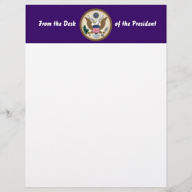 Officiell Presidentförsegling (Framsida)