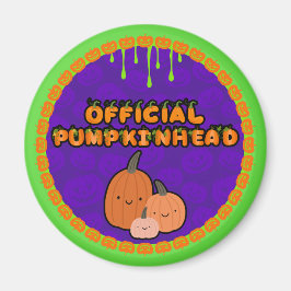 Officiell Pumpkinhead 3 Pumpkins Magnet