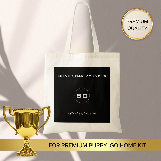 Officiell Puppy Starter SVART & VIT Kit Väska (Skapare uppladdad)