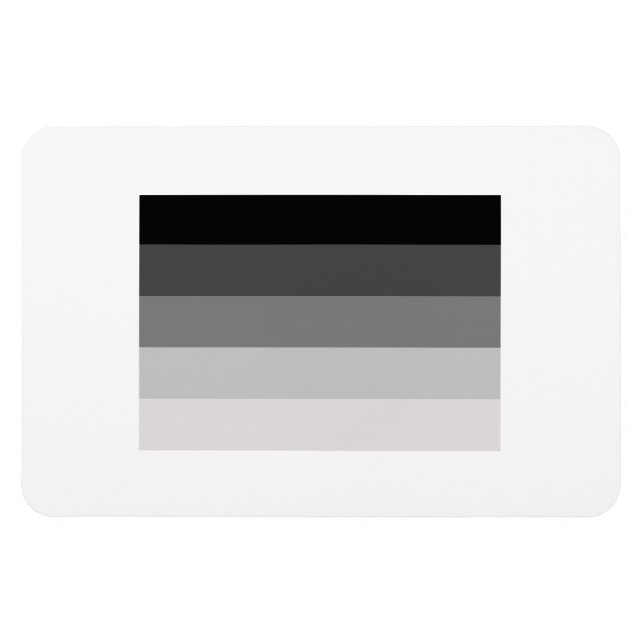 OFFICIELL RÄT PRISMÄSSA FLAGGA MAGNET (Horisontell)
