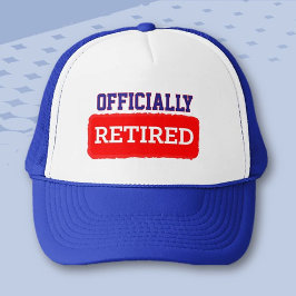Officiell Retiree! De kommer att vara stolta över Keps