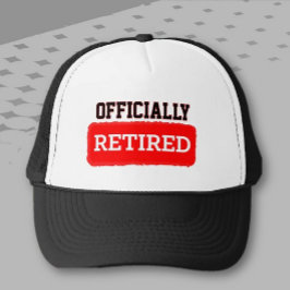 Officiell Retiree! De kommer att vara stolta över Keps