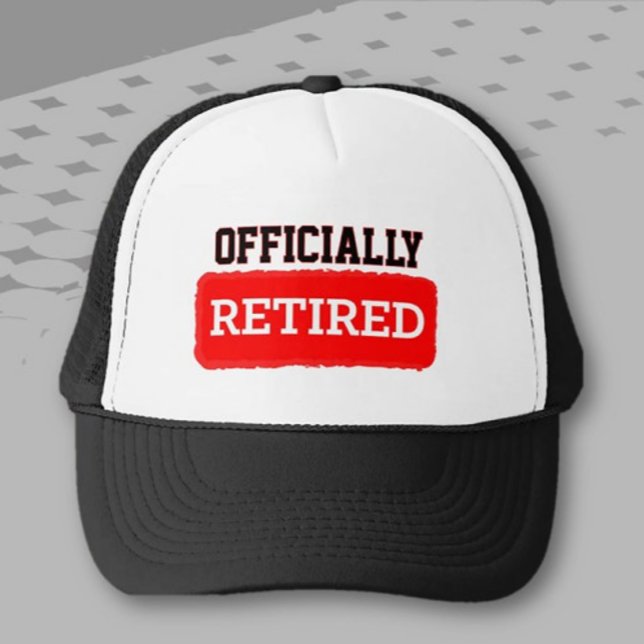 Officiell Retiree! De kommer att vara stolta över  Keps (Skapare uppladdad)