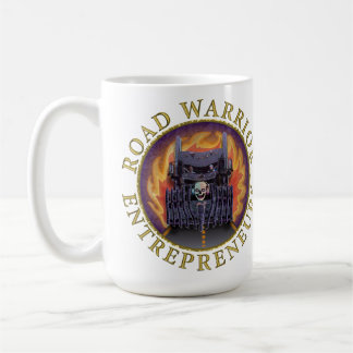 Officiell Road Warrior Entrepreneurs Logotyp Kaffemugg