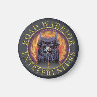 Officiell Road Warrior Entrepreneurs Logotyp Magnet