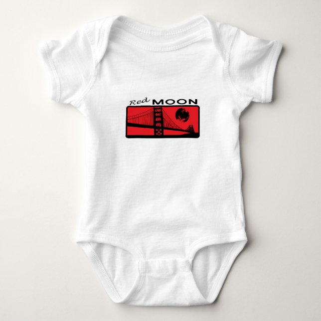 Officiell röd måne tee shirt (Framsida)