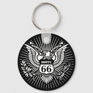 Officiell Rt. 66 Nyckelring