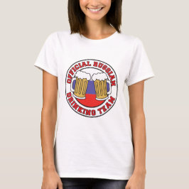 Officiell Russian Drinking Team T Shirt