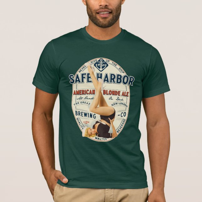 Officiell Säker Harbour Lablel Shirt T-shirt (Framsida)