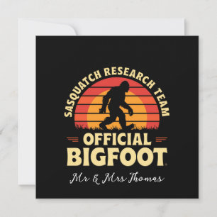 Officiell Sasquatch Research Team: Bigfoot Hunters Inbjudningar