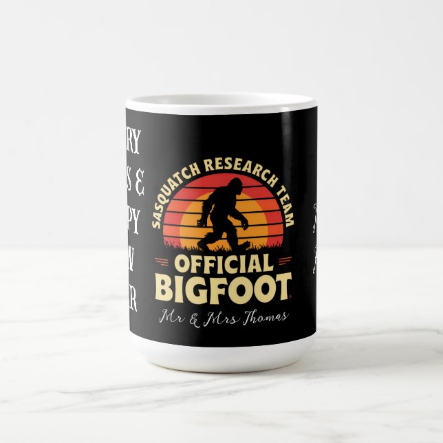 Officiell Sasquatch Research Team: Bigfoot Hunters Kaffemugg (Center)