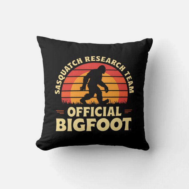 Officiell Sasquatch Research Team: Bigfoot Hunters Kudde (Framsida)