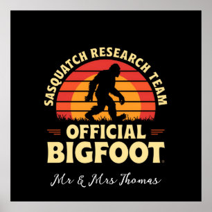 Officiell Sasquatch Research Team: Bigfoot Hunters Poster