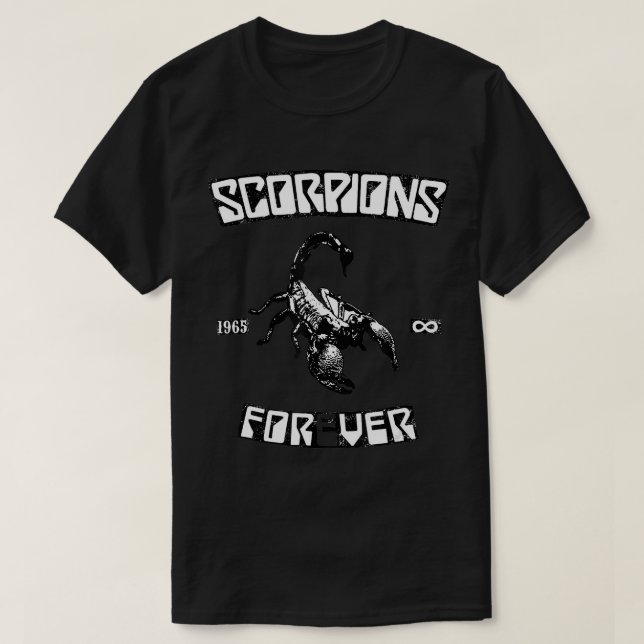Officiell Scorpions Forever sedan 1965 T-Shirt (Design framsida)