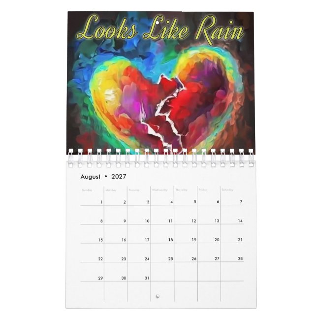 Officiell Scotty Allen 2024 Spiral Calendar Kalender (Aug 2027)