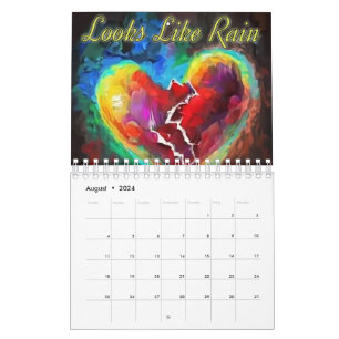 Officiell Scotty Allen 2024 Spiral Calendar Kalender