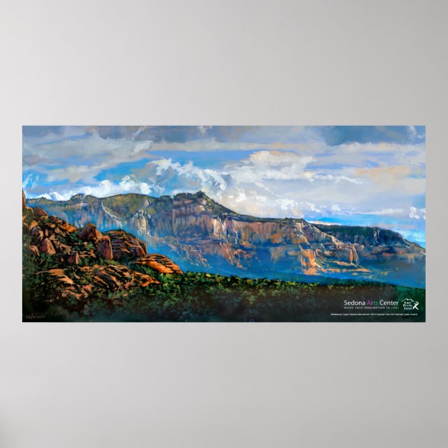 Officiell Sedona Plein Luft Festival Poster (Framsidan)